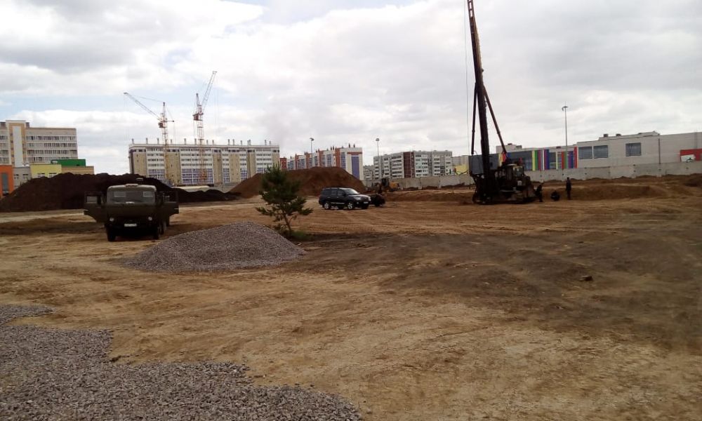 Все готовится к началу стройки