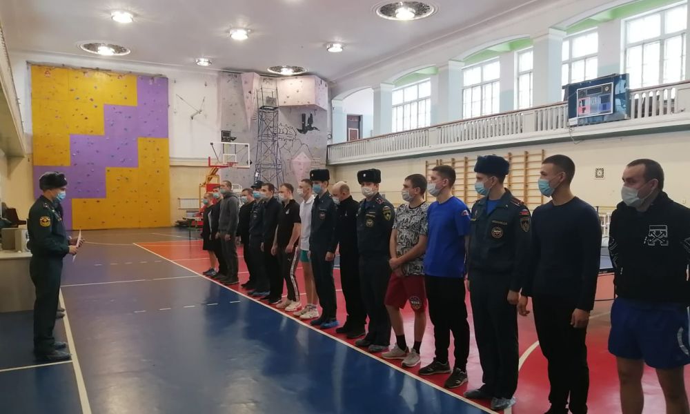 Подобные соревнования традиция для пожарных города