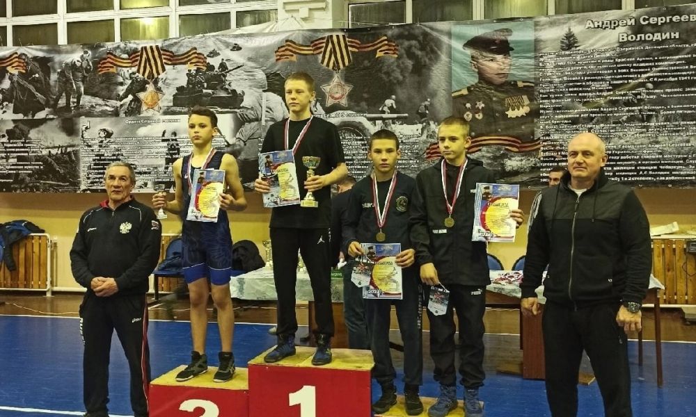 Награждение призеров турнира в Чебаркуле.