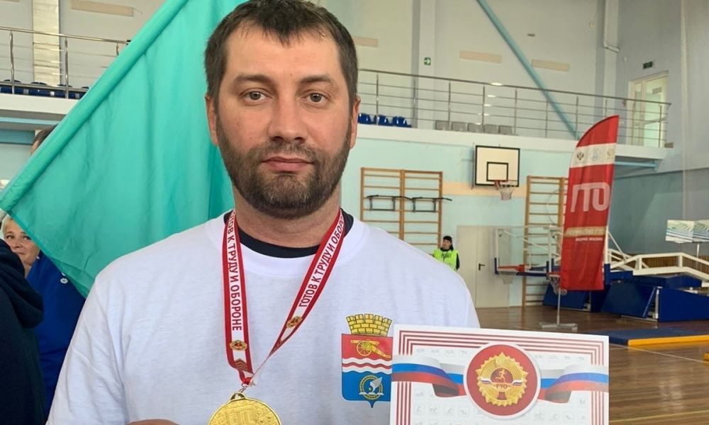 Наш триумфатор в турнире ГТО Николай Ушаков.