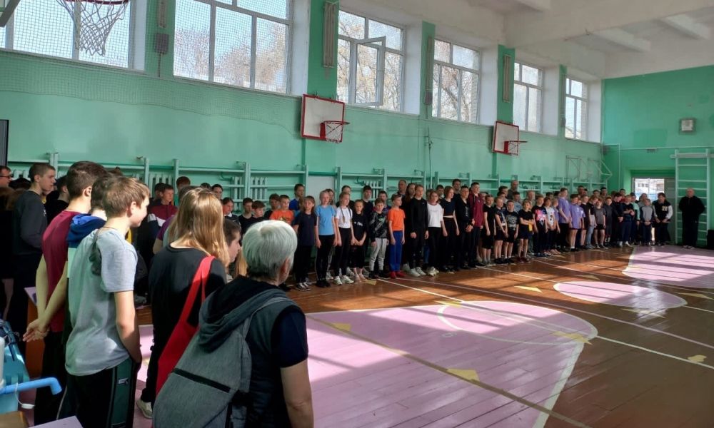 Участники Президентских состязаний и спортивных игр