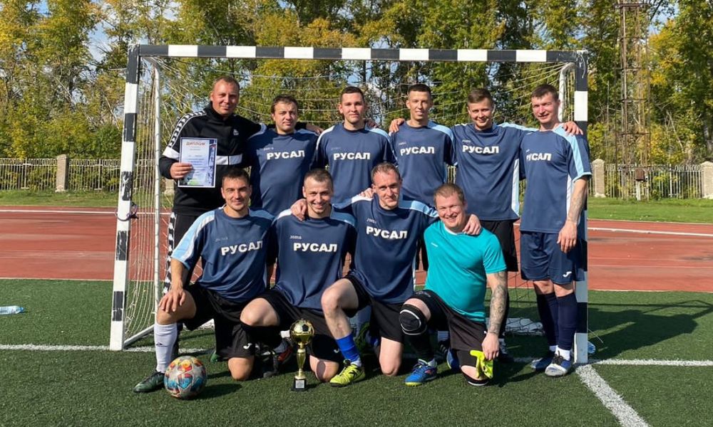 Победители футбольного турнира городской Спартакиады