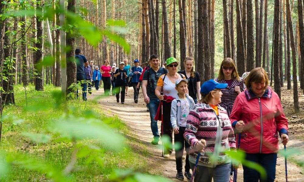 В Каменском районе так же рады Дню ходьбы