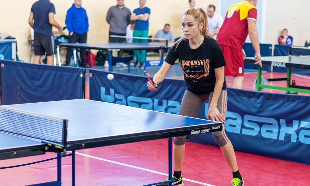 Участники теннисного турнира показали высокий уровень игры.