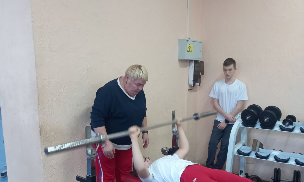 Тренировка под руководством самой Светланы Пальцевой