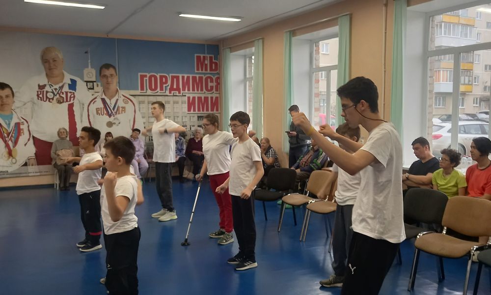 Мастер-класс в самом разгаре