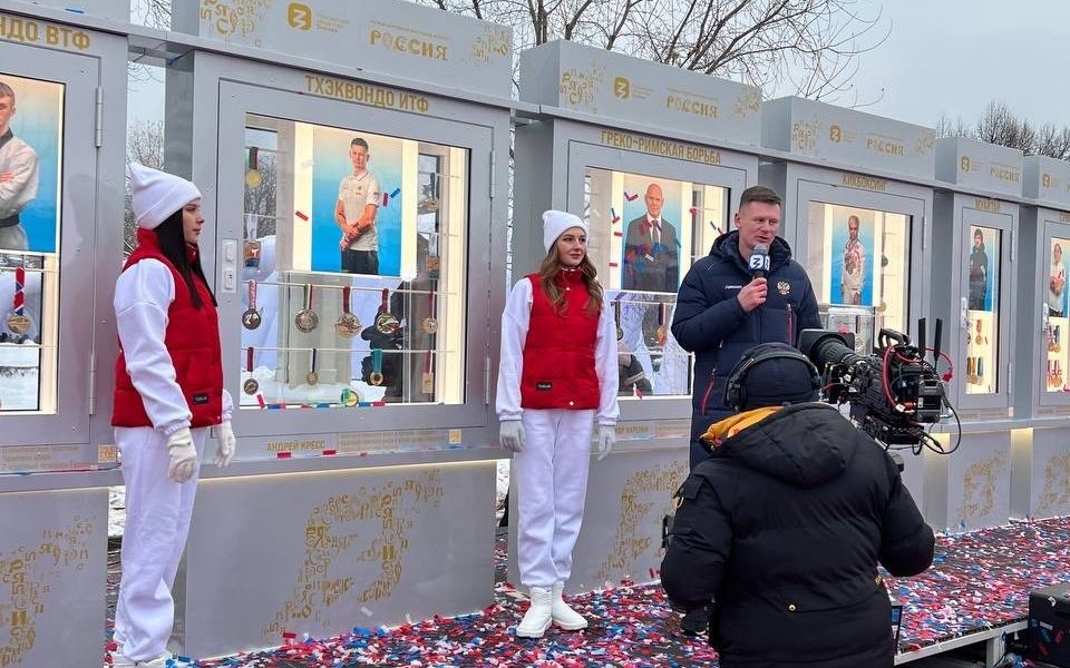 Андрей Кресс пользовался особой популярностью на открытии Аллеи славы