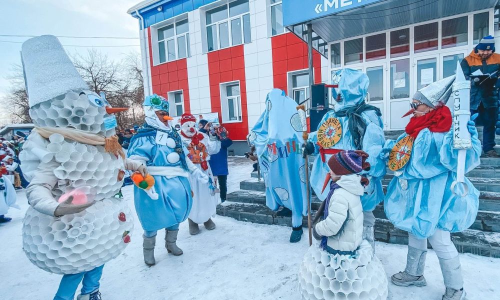 День Снега - один из любимых праздников каменцев.