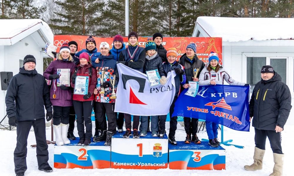 Призеры командного зачета в перво группе