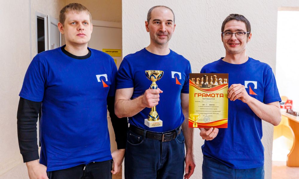 УПКБ «Деталь» побеждает в шахматах