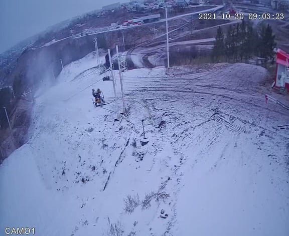 Каменск эффектно приближает зиму.