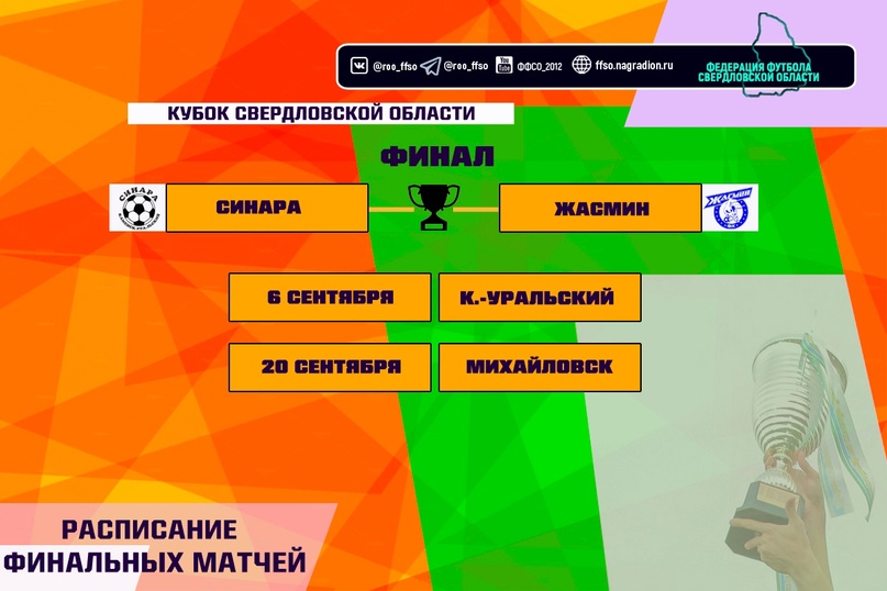 Календарь финала.