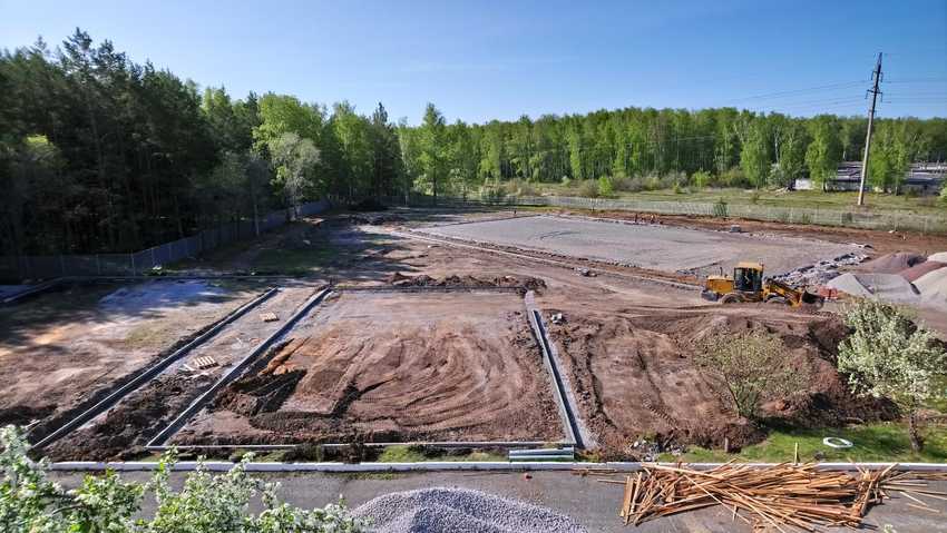 В городе рождается новый полноценный спортивный объект