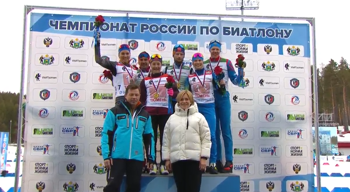 Призеры эстафеты