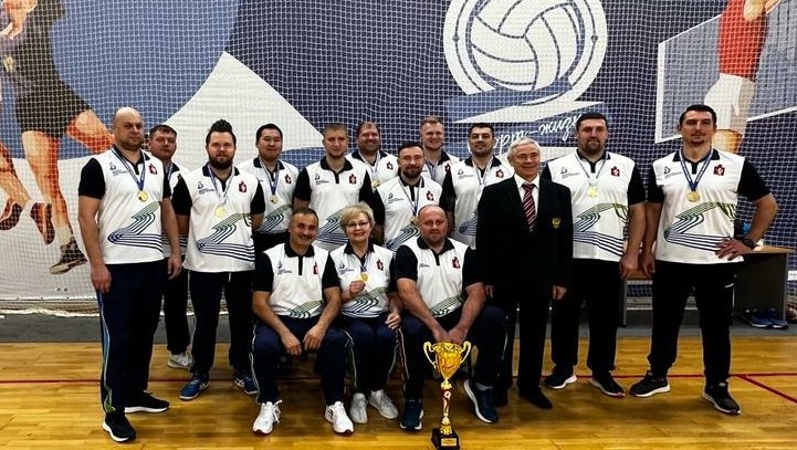 Сборная Свердловской области - чемпион страны. Евгений Волосников третий слева